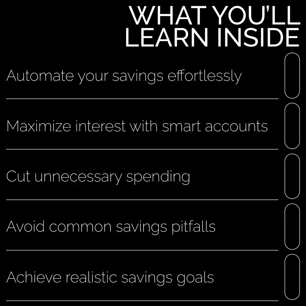 Maximize Your Savings: Easy Strategies for Saving Money in the Bank - Digital Guide to Boost Your Savings