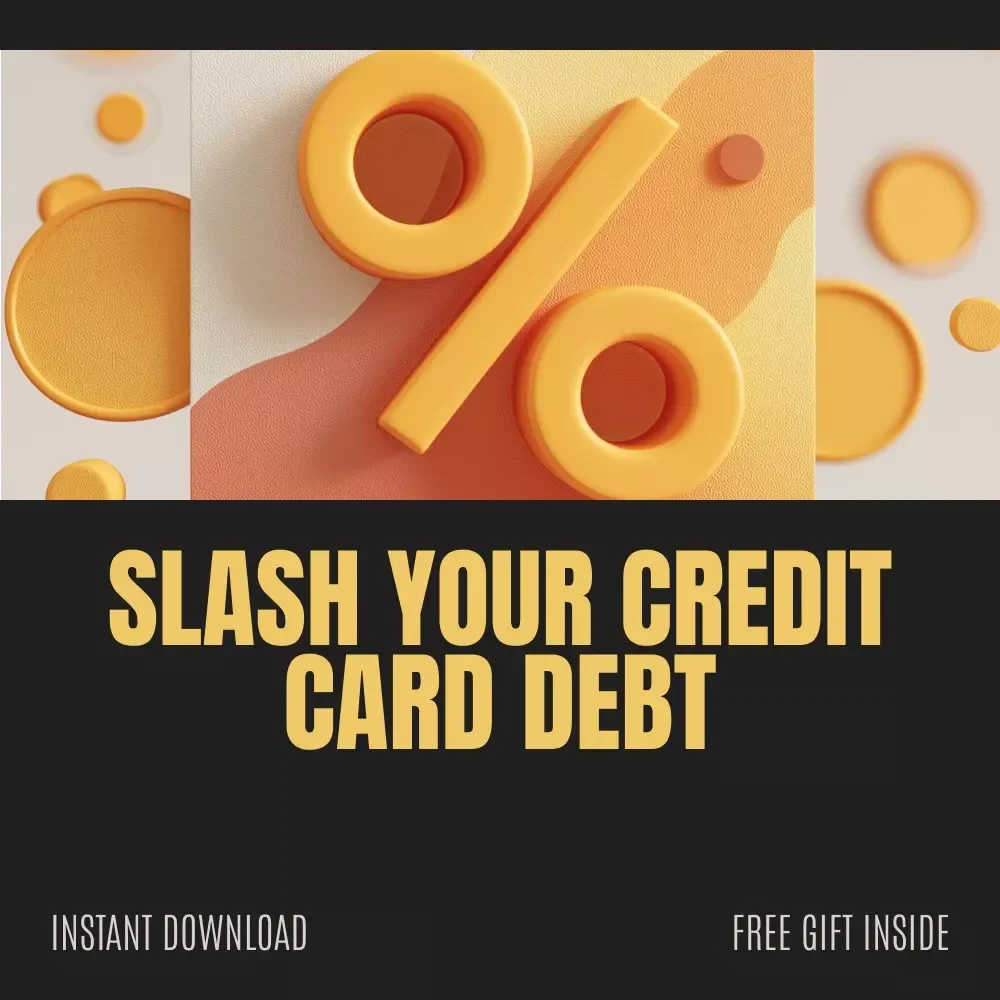 Slash Your Credit Card Debt: Smart Strategies to Pay Off Faster | Printable Debt Guide | Digital Download | Money Management Guide | how to pay credit card faster