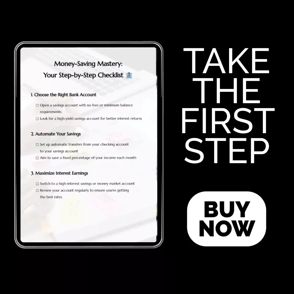 Money-Saving Mastery: Your Step-by-Step Checklist