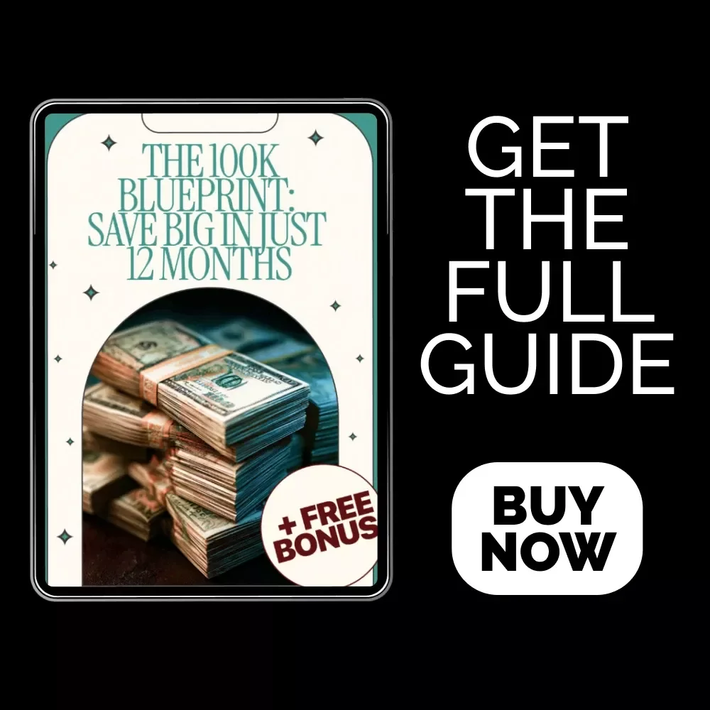 The 100K Blueprint: Save Big in Just 12 Months – Ultimate Guide for How to Save 100 000 in a Year, High-Impact Savings Strategy, Financial Planning Guide