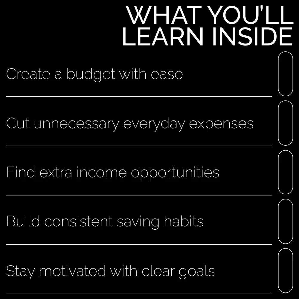Quick Tips to Save Money Like a Pro! – Practical Guide on how to save money fast, Budgeting, Cutting Expenses & Smart Side Hustles
