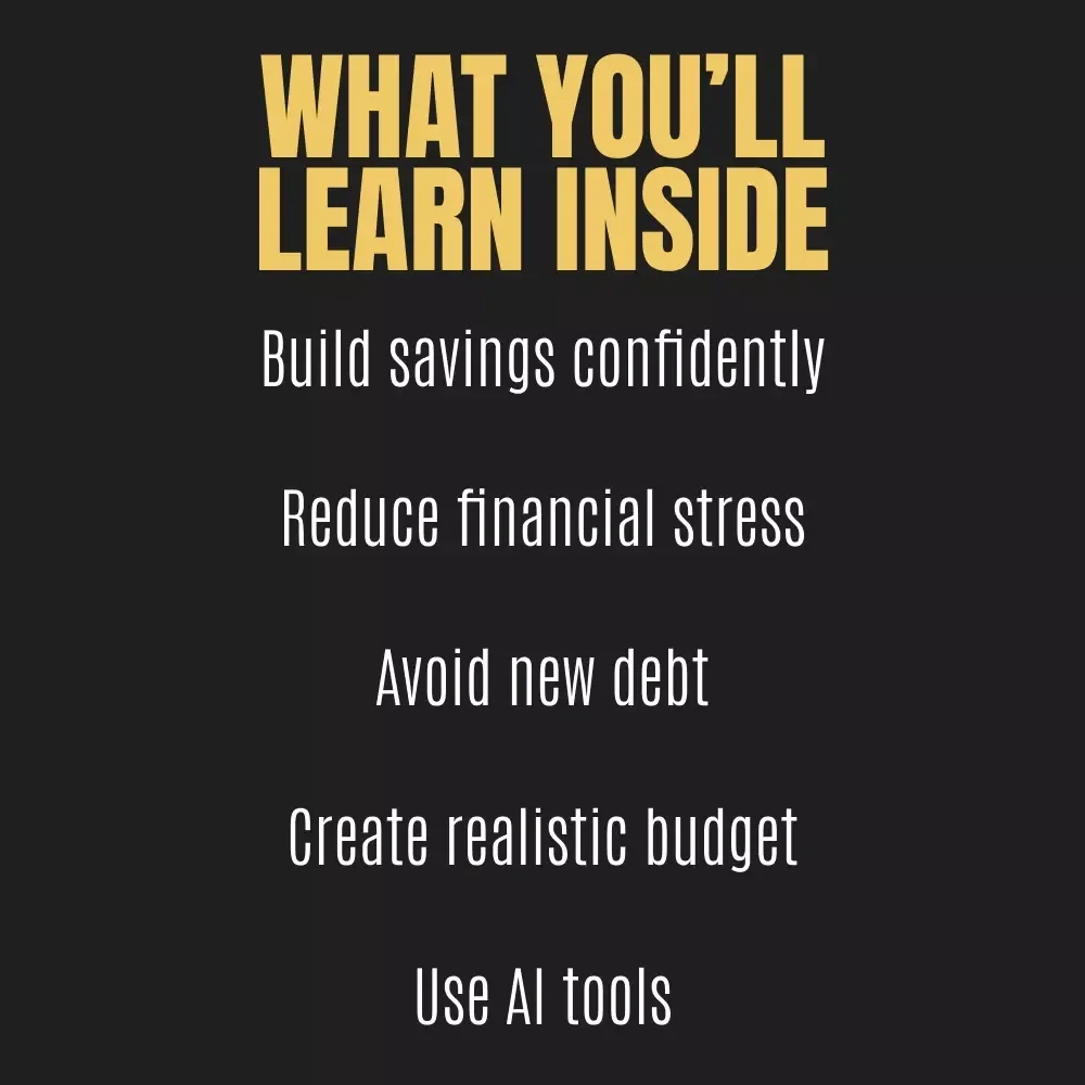A Practical Path to Financial Security While in Debt – Building Emergency Fund While in Debt eBook Guide for Smart Budgeting & Debt Management