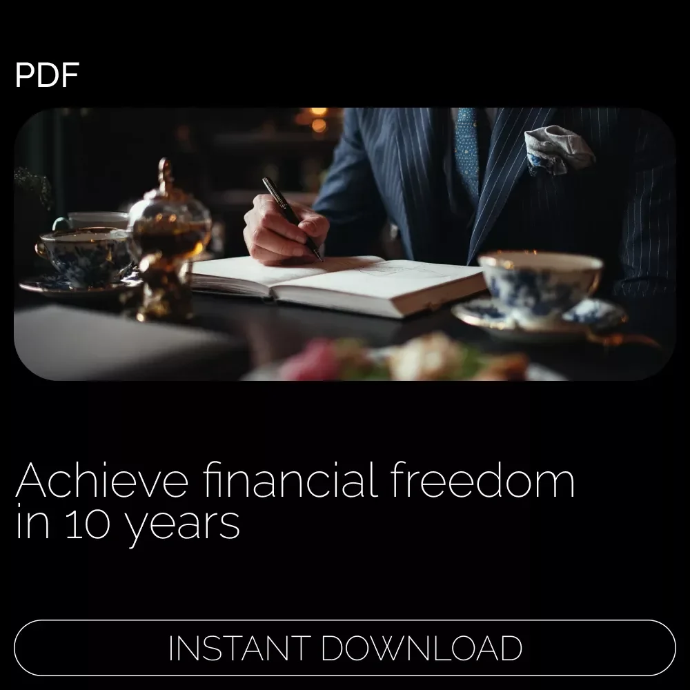 Million in Ten – Your 10-Year Path to $1,000,000 | Digital Download Guide for Building Wealth