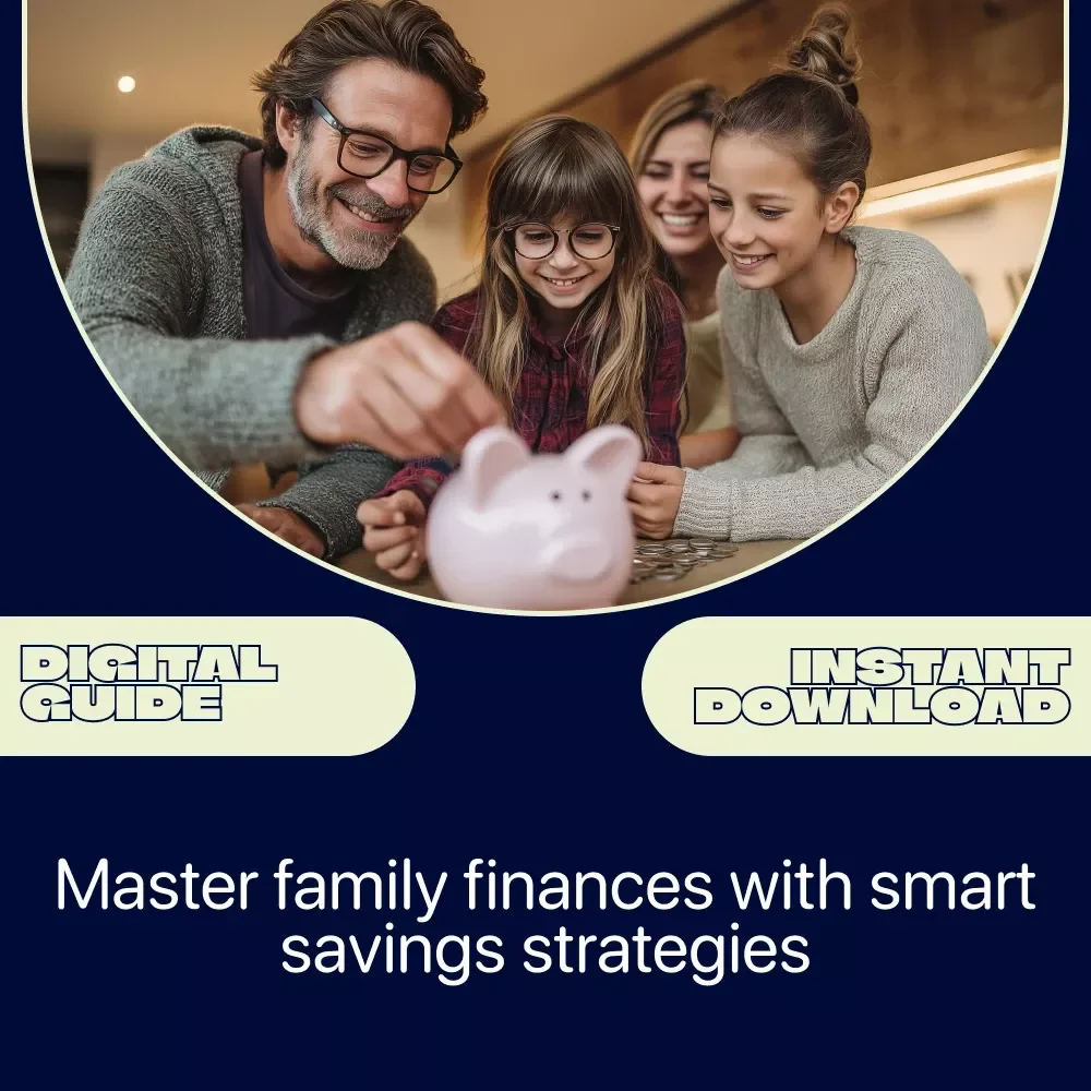 Smart Family Savings: Strategies for Every Household - Ultimate eBook Guide to Cutting Family Expenses and Maximizing Savings