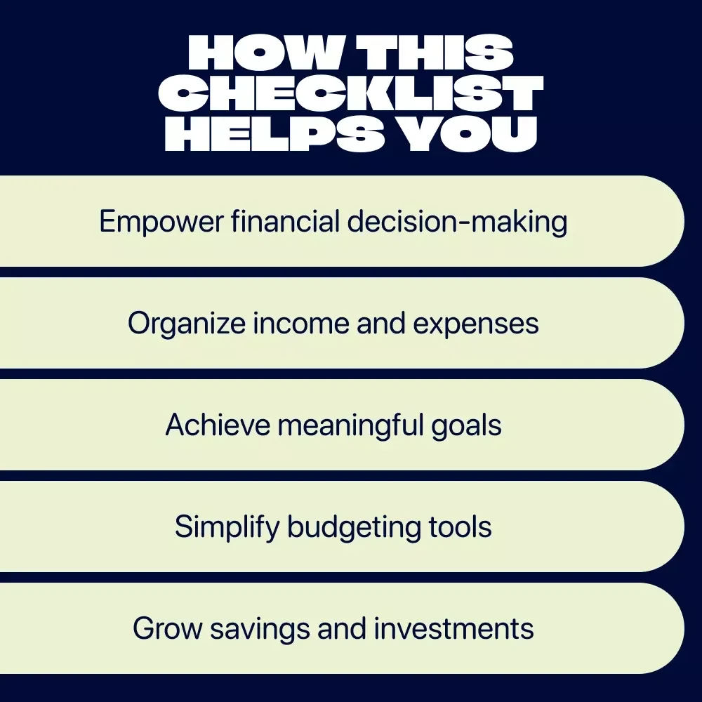 Household Budget Power Checklist: How to Make a Household Budget | Simple Guide for Financial Success