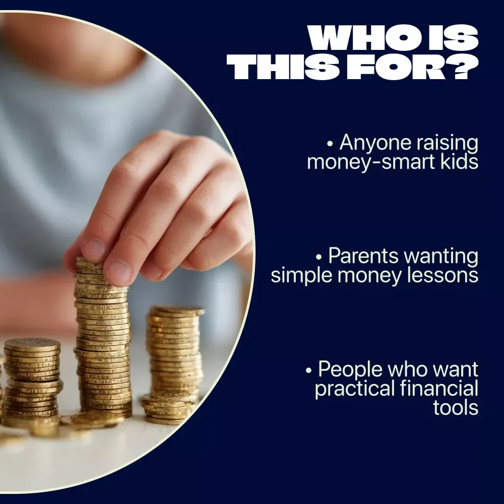 Smart Kids, Happy Savings Checklist – How to Save Money for Kids Printable Guide, Financial Literacy Activity, Goal Setting & Money Management Tool