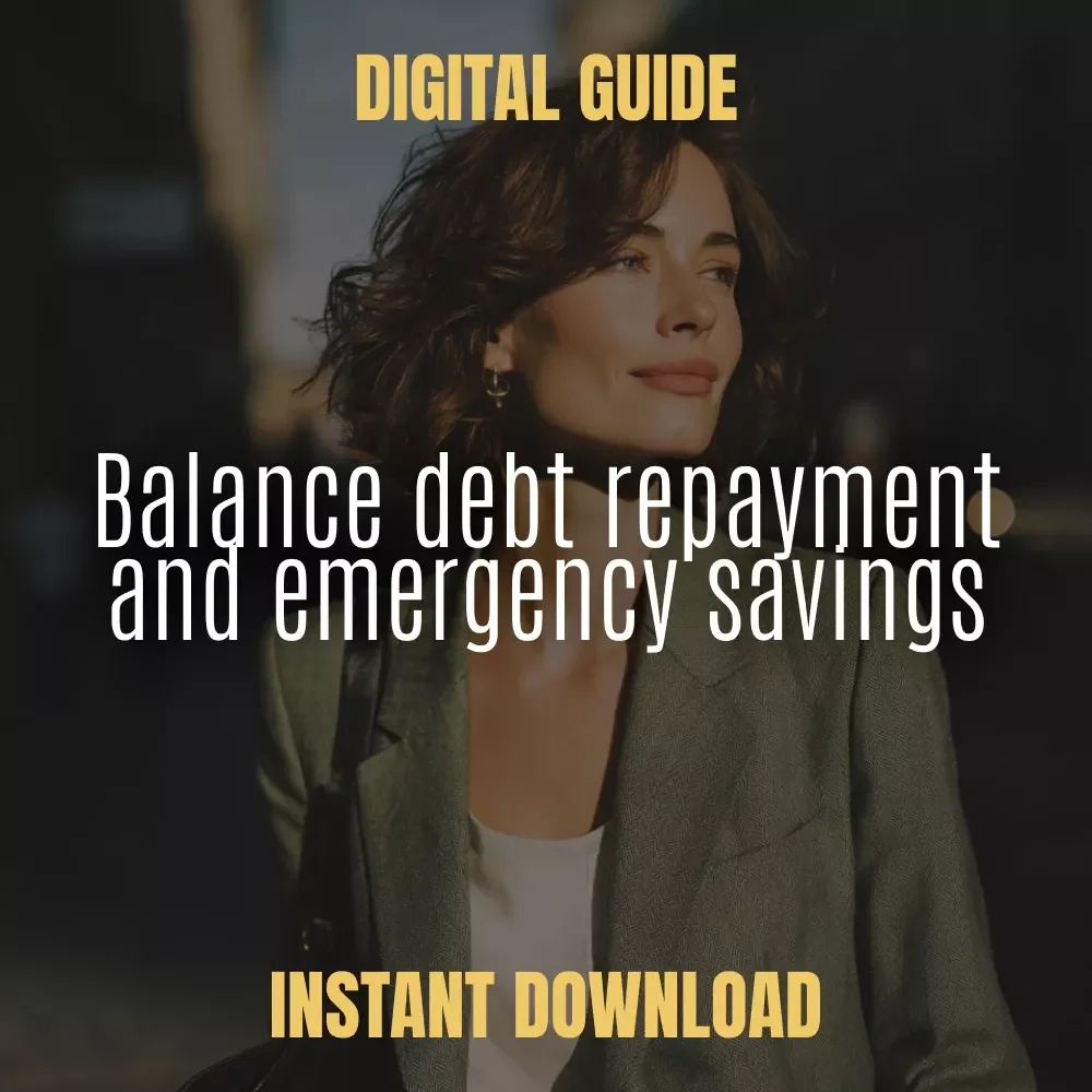 A Practical Path to Financial Security While in Debt – Building Emergency Fund While in Debt eBook Guide for Smart Budgeting & Debt Management