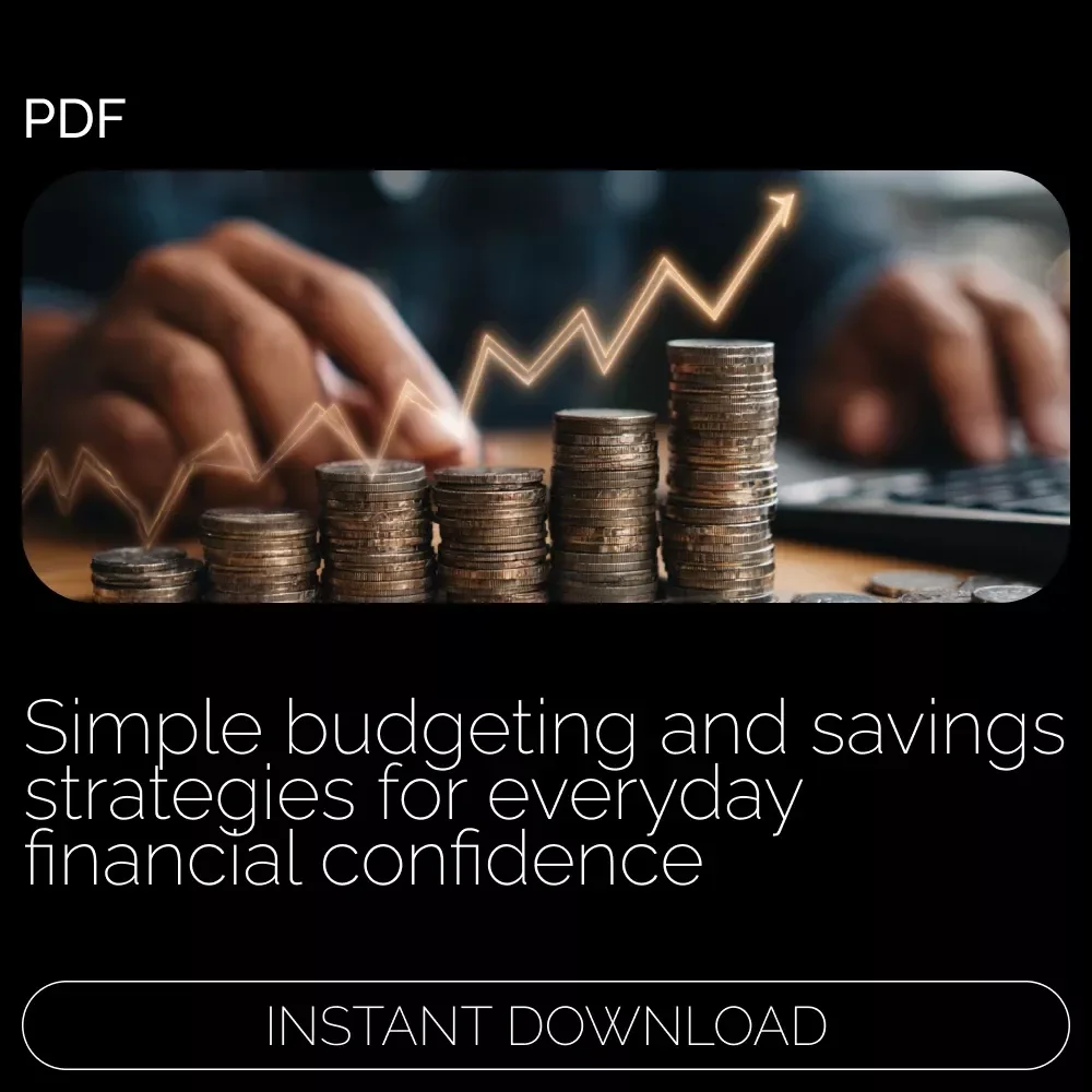 Simple Ways to Keep Your Money in Check – Easy Budgeting & Smart Savings Ebook | Practical Ways on How to Save Money