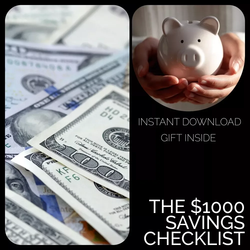 The 1000 Savings Checklist - Achieve Financial Freedom with Simple, Actionable Steps for Big Savings