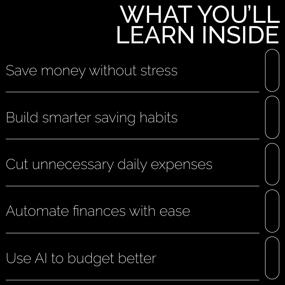 Smart Ways to Save Money | Practical Guide with Proven Ways on How to Save Money, Budget Smarter, Cut Costs & Build Wealth