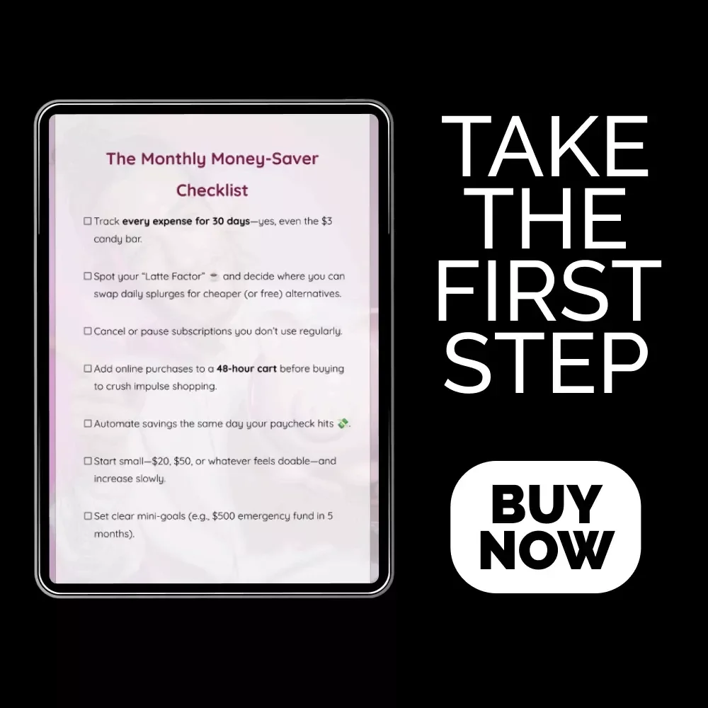 The Monthly Money-Saver Checklist: Your Ultimate 30-Day Budgeting Guide for Daily Savings
