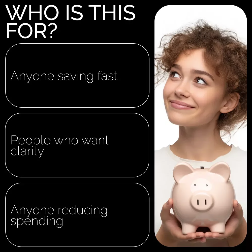Your $10,000 Fast-Track Action Plan | Savings Checklist for Beginners | Digital Download | Budget Planner | How to Save $10000 in 6 Months Calculator Checklist