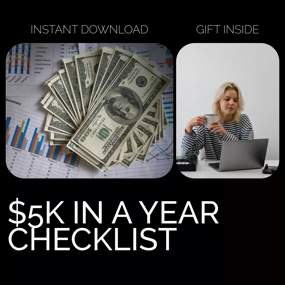 $5K in a Year — The Action Hero Checklist: Your Ultimate Guide to Smart Saving & Thriving Financially