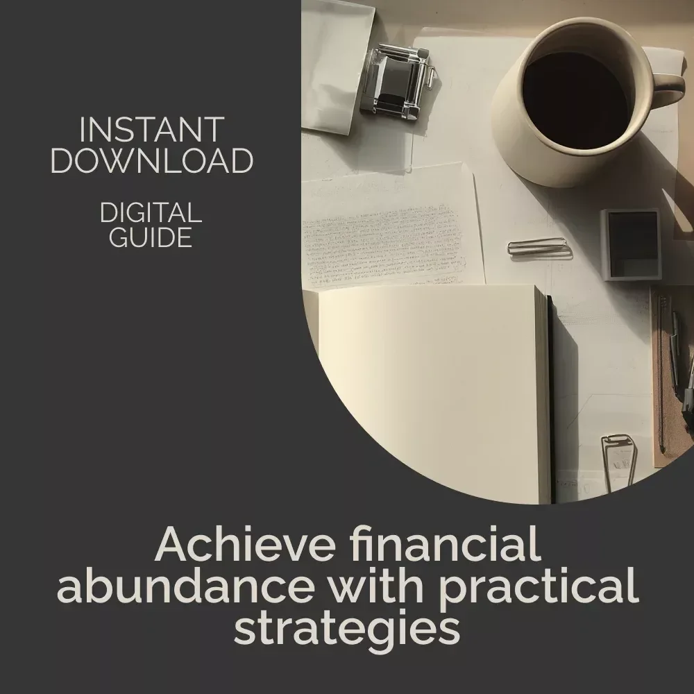 Unlocking Financial Abundance: Guide to Wealth and Prosperity – Digital Download for Financial Abundance, Wealth Mindset, and Prosperity Planning