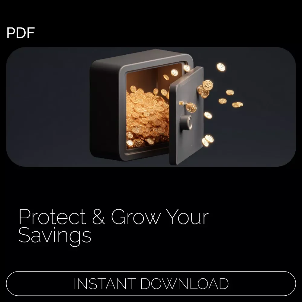 Shield Your Savings: Smart Strategies to Outpace Inflation – Financial Security Guide | Protect Your Money | How to Protect Savings from Inflation Effects | Digital Download