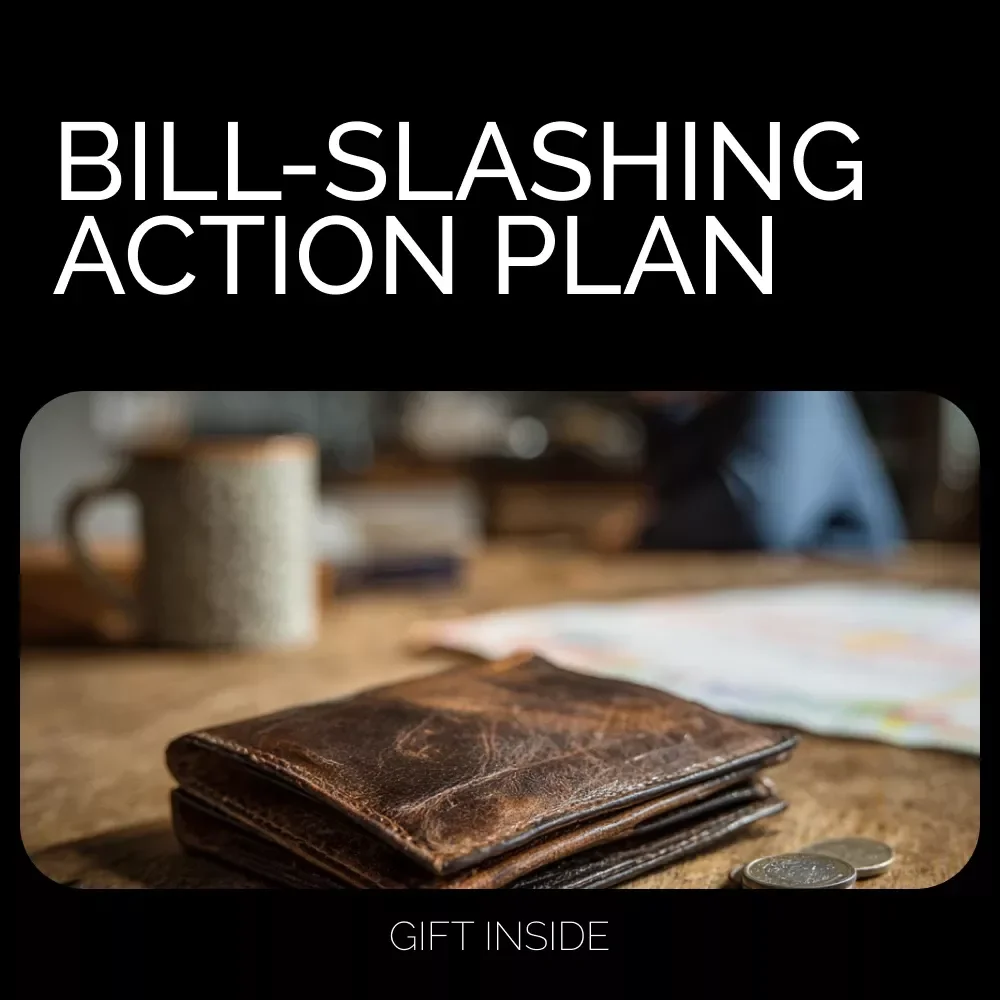 Bill-Slashing Action Plan | Money-Saving Checklist | How to Save Money on Bills | Budget Cut Checklist for Lowering Monthly Expenses