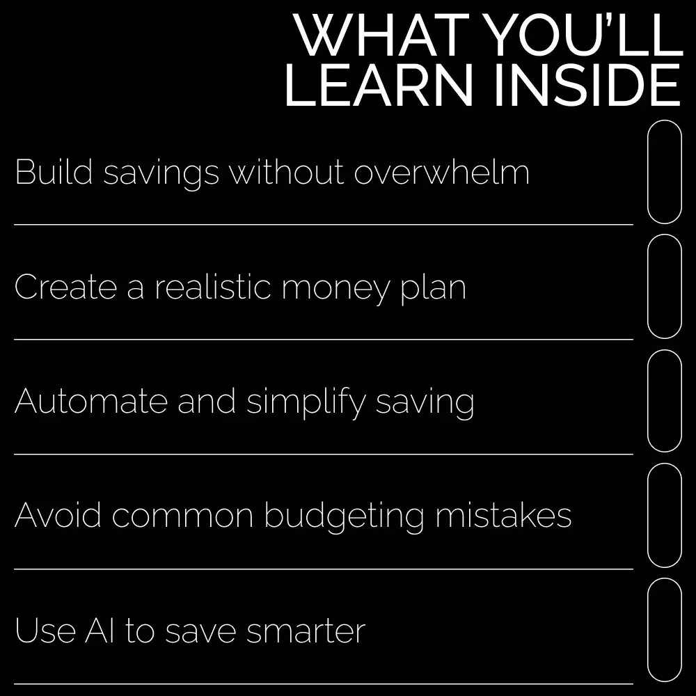 How to Save $5000 in a Year: Your Step-by-Step Guide | Budgeting & Money-Saving Blueprint | Learn how to save 5000 in a year