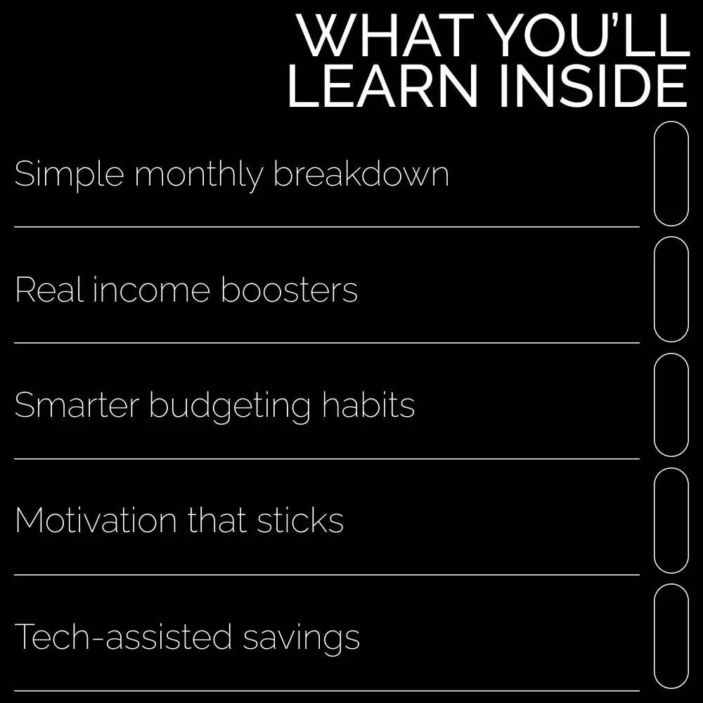 The $5K Challenge: 12-Month Plan to Save Big – Financial Guide for How to Save $5000 in a Year, Budgeting Tips, Money-Saving Strategy Guide, Printable Savings Planner