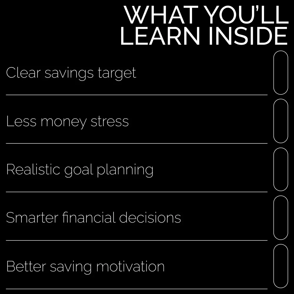 💰 How Much Do You Really Need to Save? | Simple Financial Planning Guide & How Much Do I Need to Save
