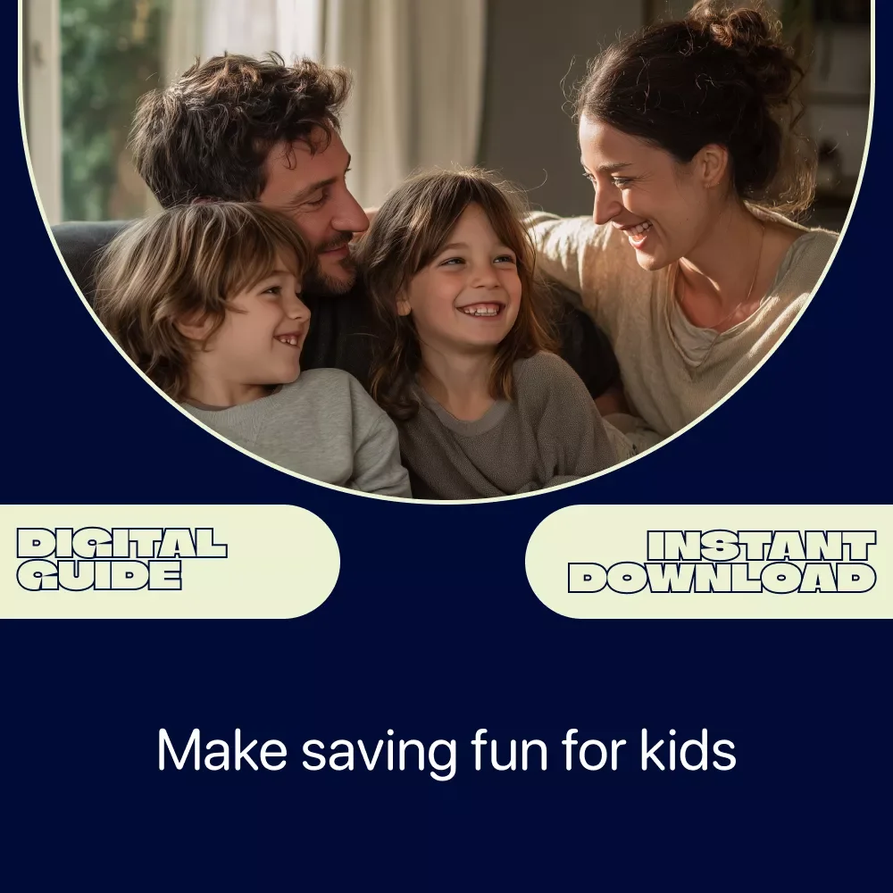 Fun Tips to Teach Kids Money Goals – Printable Family Guide for Smart Saving, Allowance Planning, and Kids Savings Goals Teaching Tips