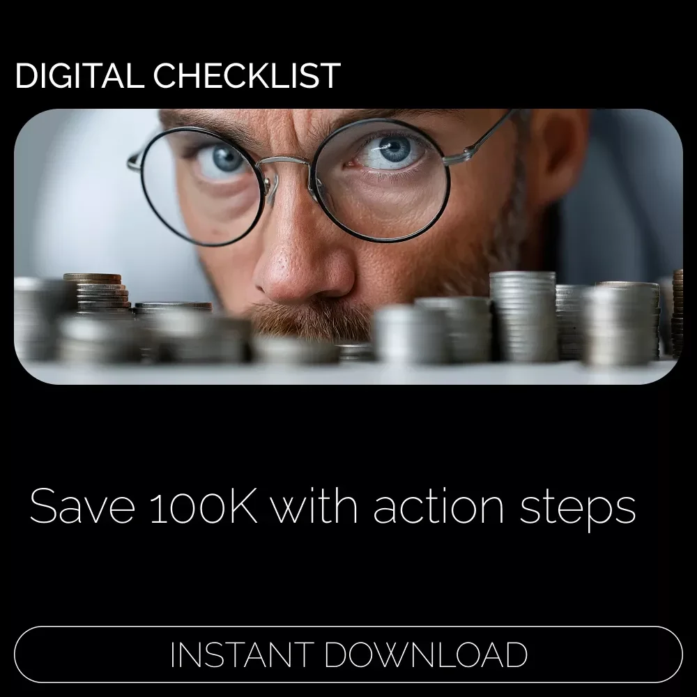 100K in 12 Months: The Action Checklist — Ultimate Savings Planner | Digital Download | how to save 100 000 in a year Checklist