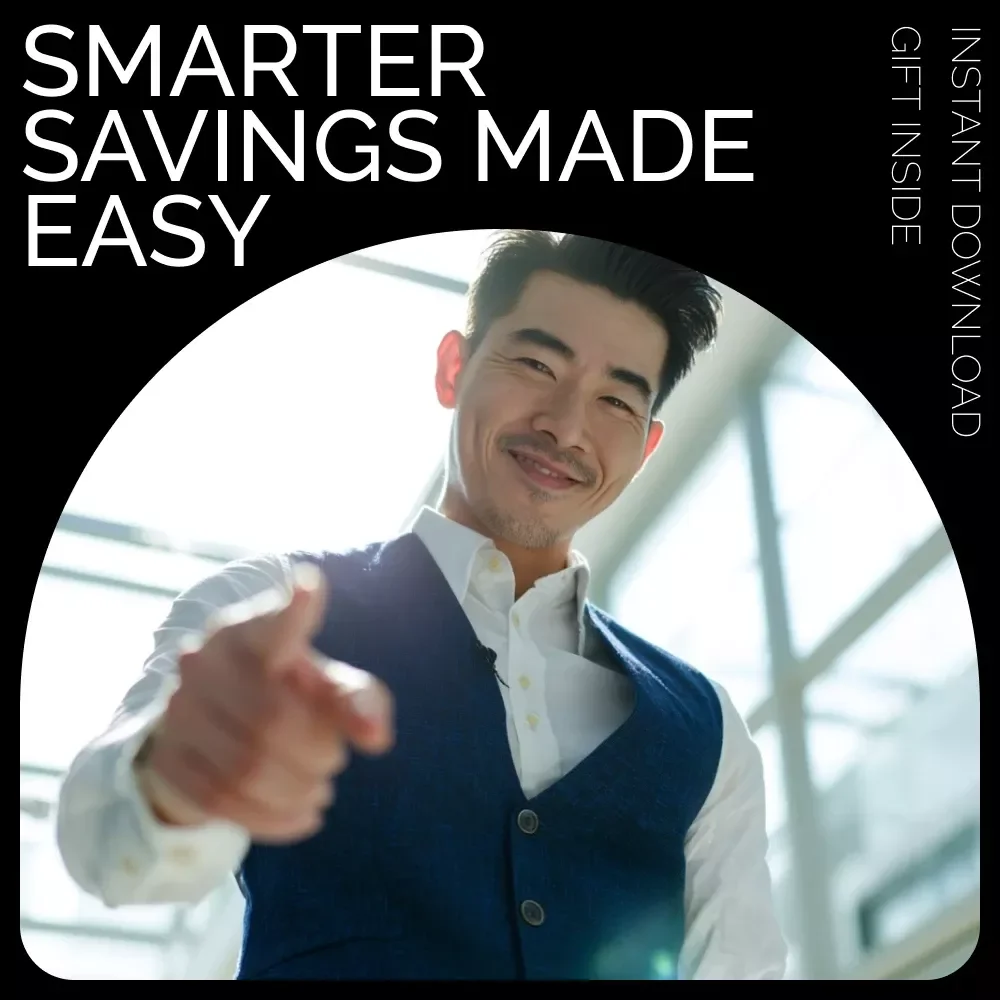 Your Smart Savings Checklist | How to Save Money Step by Step | Simple Budget & Savings Planner Digital Download