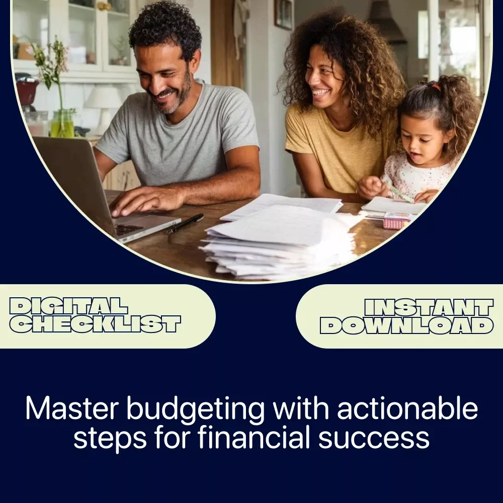 Household Budget Power Checklist: How to Make a Household Budget | Simple Guide for Financial Success