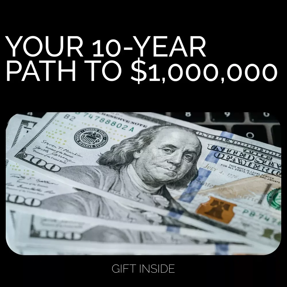 Million in Ten – Your 10-Year Path to $1,000,000 | Digital Download Guide for Building Wealth
