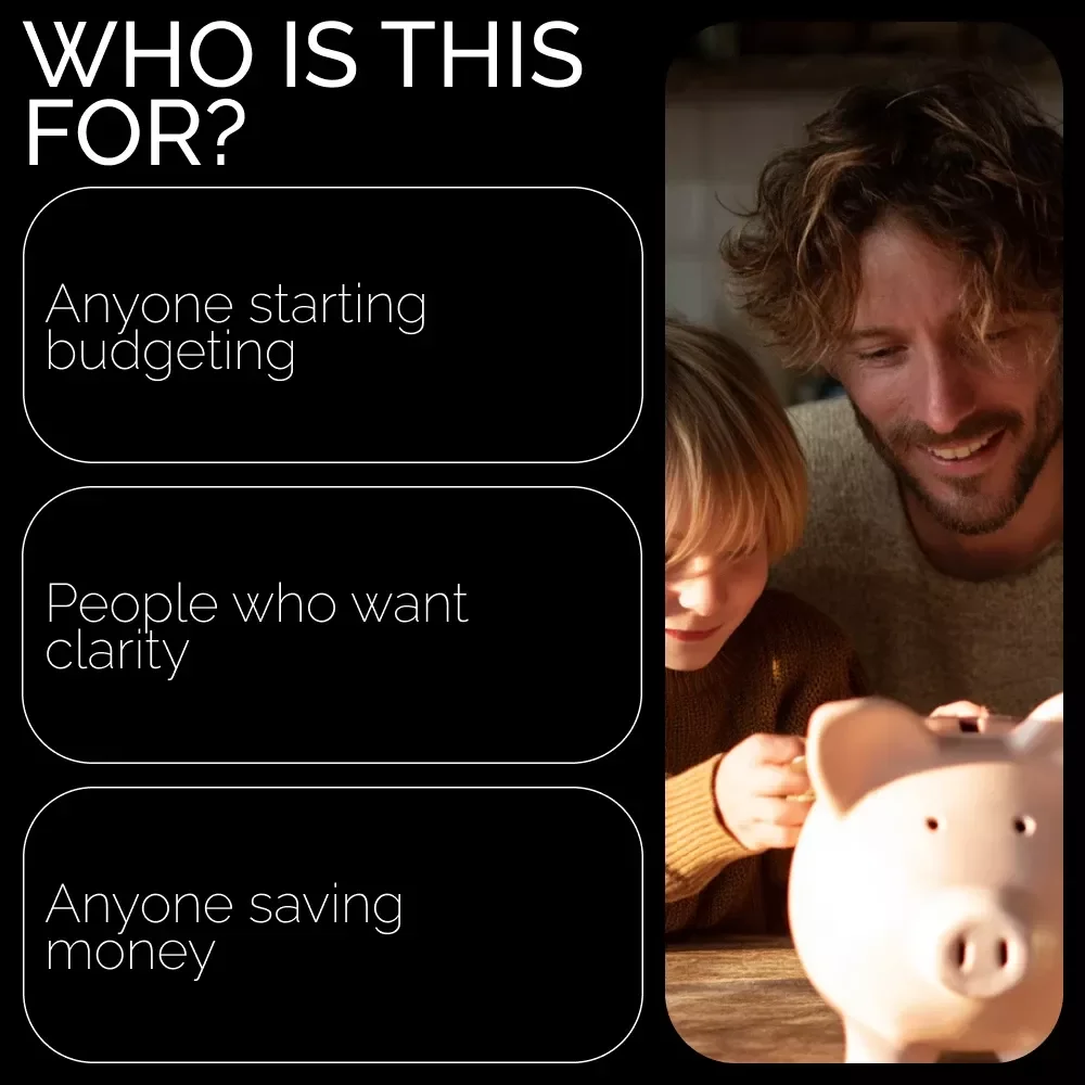 Smart Savings Checklist: Hit Your Goals Without Stress | Printable Budget Planner | Financial Goals Tool | how much to save calculator | Digital Download