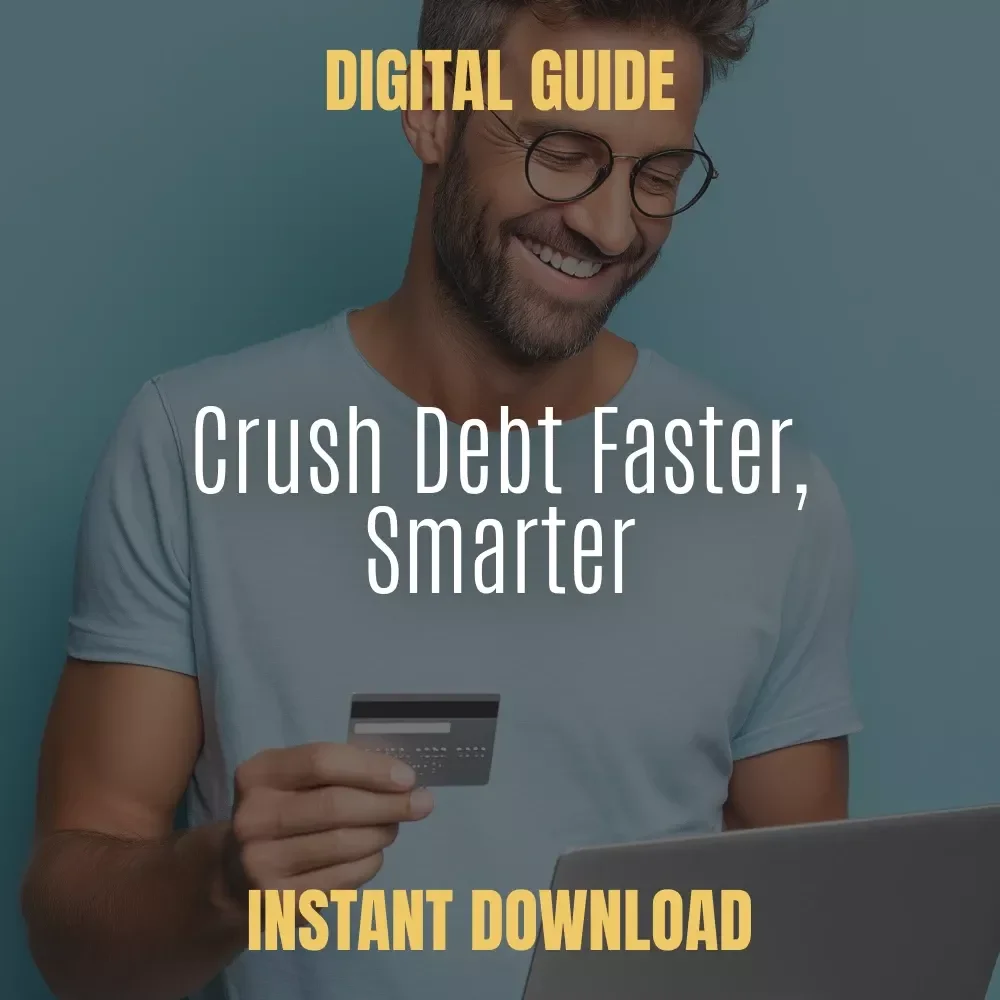 Slash Your Credit Card Debt: Smart Strategies to Pay Off Faster | Printable Debt Guide | Digital Download | Money Management Guide | how to pay credit card faster