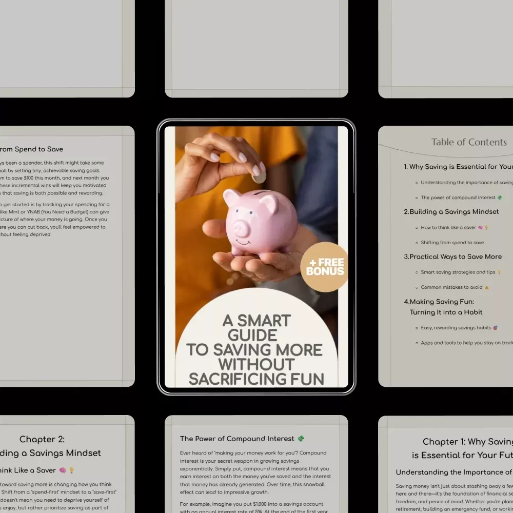 A Smart Guide to Saving More Without Sacrificing Fun – Essential Tips, Strategies & Tools for Building Smart Savings Habits