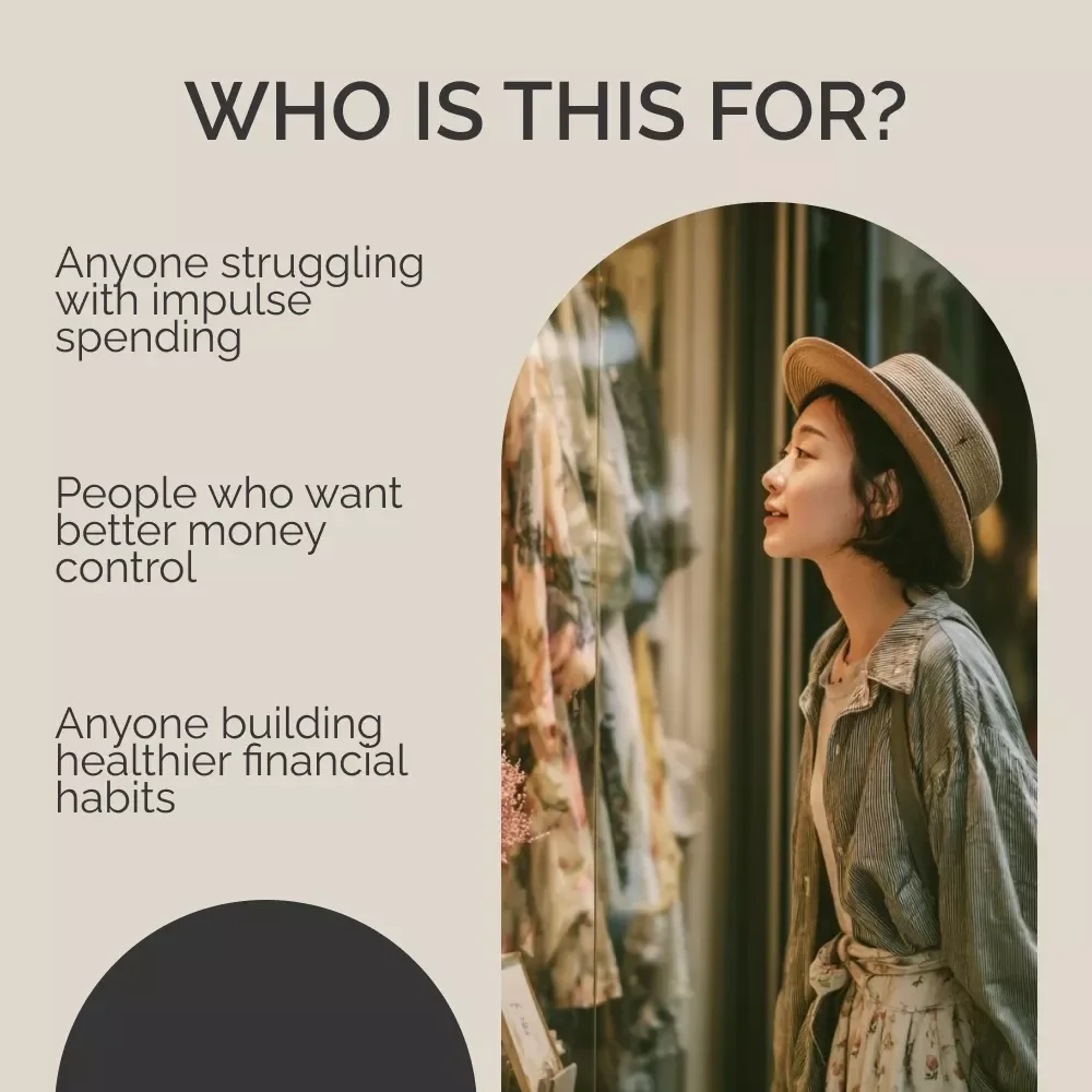 Emotional Shopping Mastery Checklist – Printable Emotional Shopping Control Guide, Budgeting & Mindful Spending Digital Download