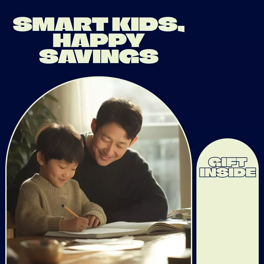 Smart Kids, Happy Savings Checklist – How to Save Money for Kids Printable Guide, Financial Literacy Activity, Goal Setting & Money Management Tool