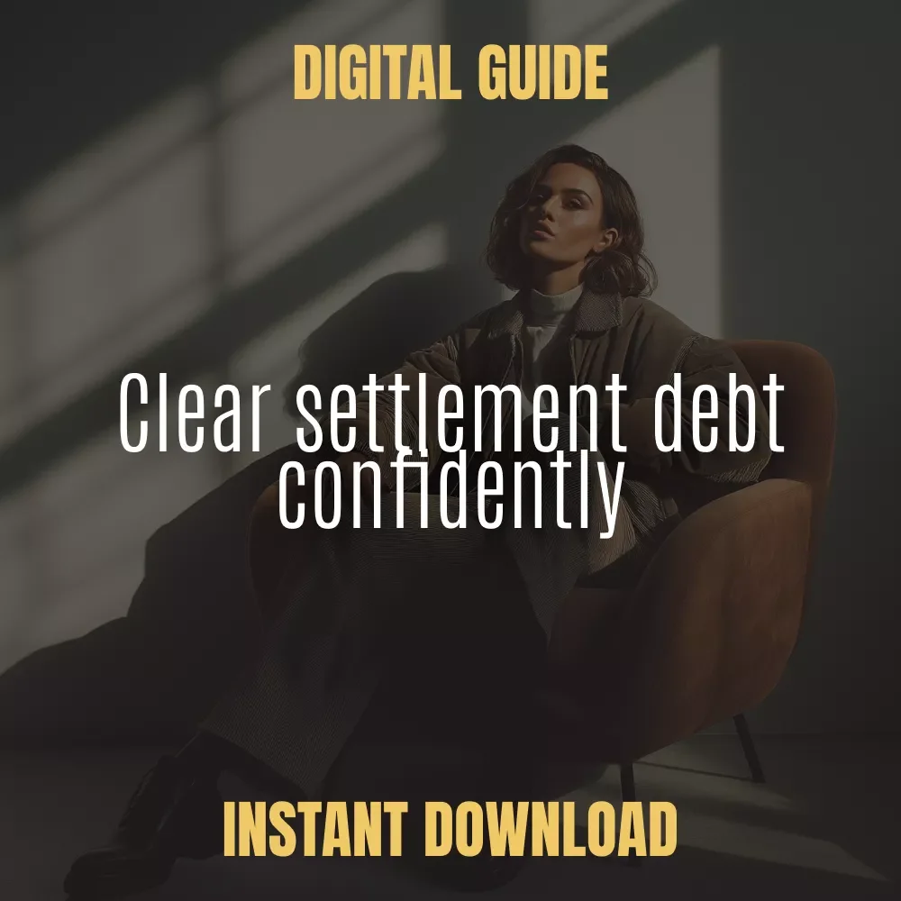 Mastering Settlement Debt with Confidence – Step-by-Step Guide on How to Clear Settlement Debt NMS, Negotiate Effectively, and Achieve Lasting Financial Freedom