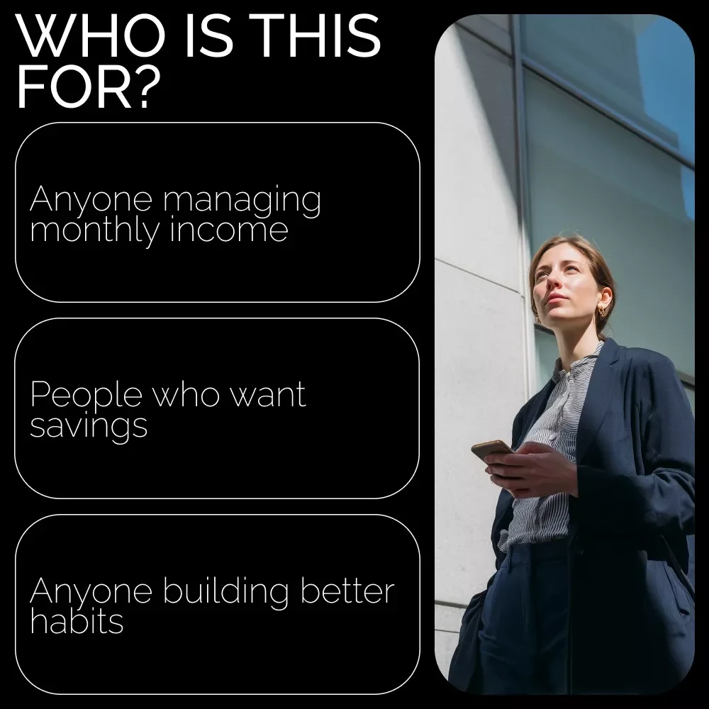 Paycheck Savings Checklist | Budget Planner Printable, How Much to Save Each Paycheck Guide, Simple Money Saving Checklist