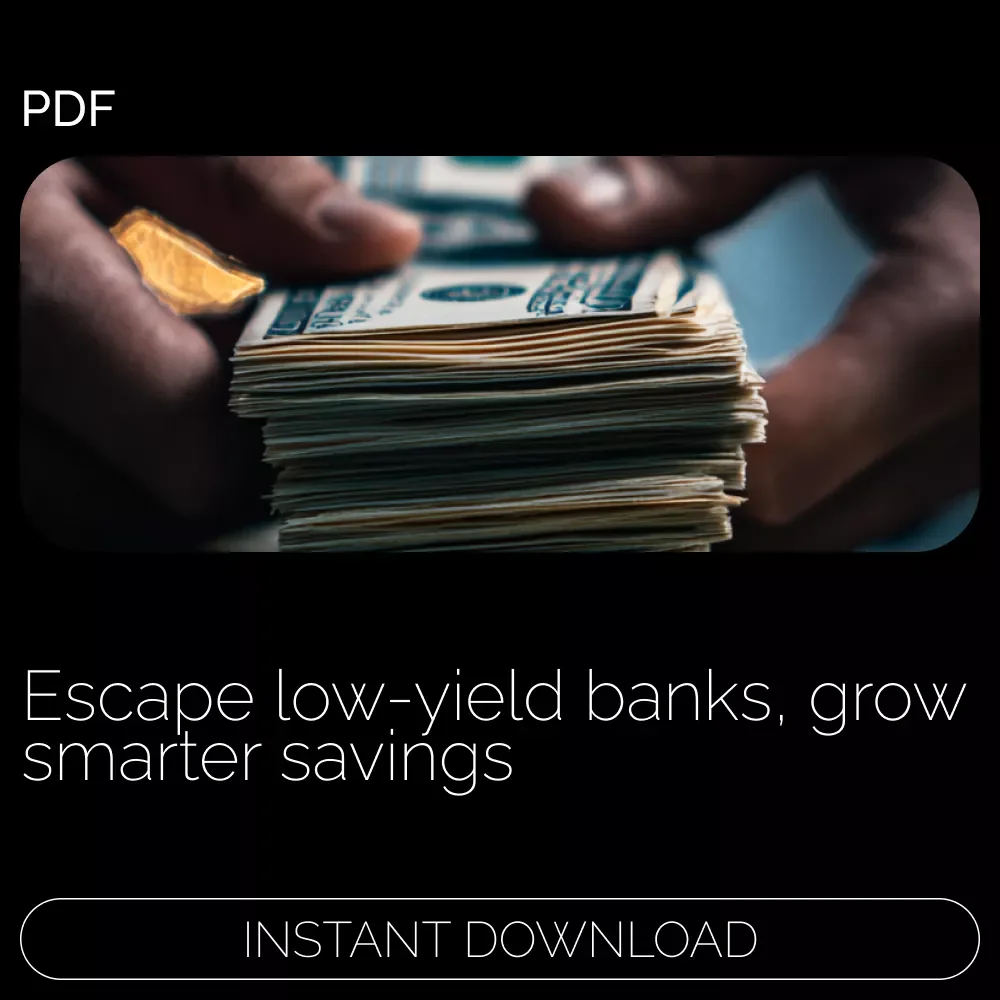 How to Maximize Your Savings and Avoid Low-Yield Pitfalls – Smart Banking Guide to Growing Your Money & Escaping Big Bank Traps