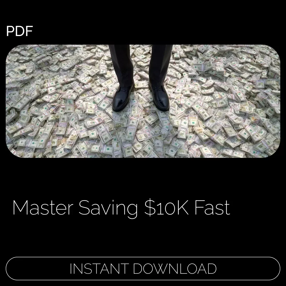 How to Hit $10,000 in Just 6 Months | Savings Guide for Beginners | Fast-Track Budget Planner | how to save $10000 in 6 months calculator | Digital Download