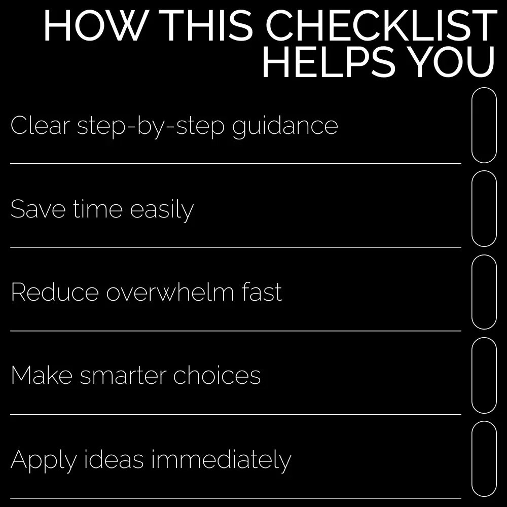 💵 The $10K Savings Sprint Checklist | Simple Action Plan for How to Save 10k Fast | Digital Money-Saving Checklist