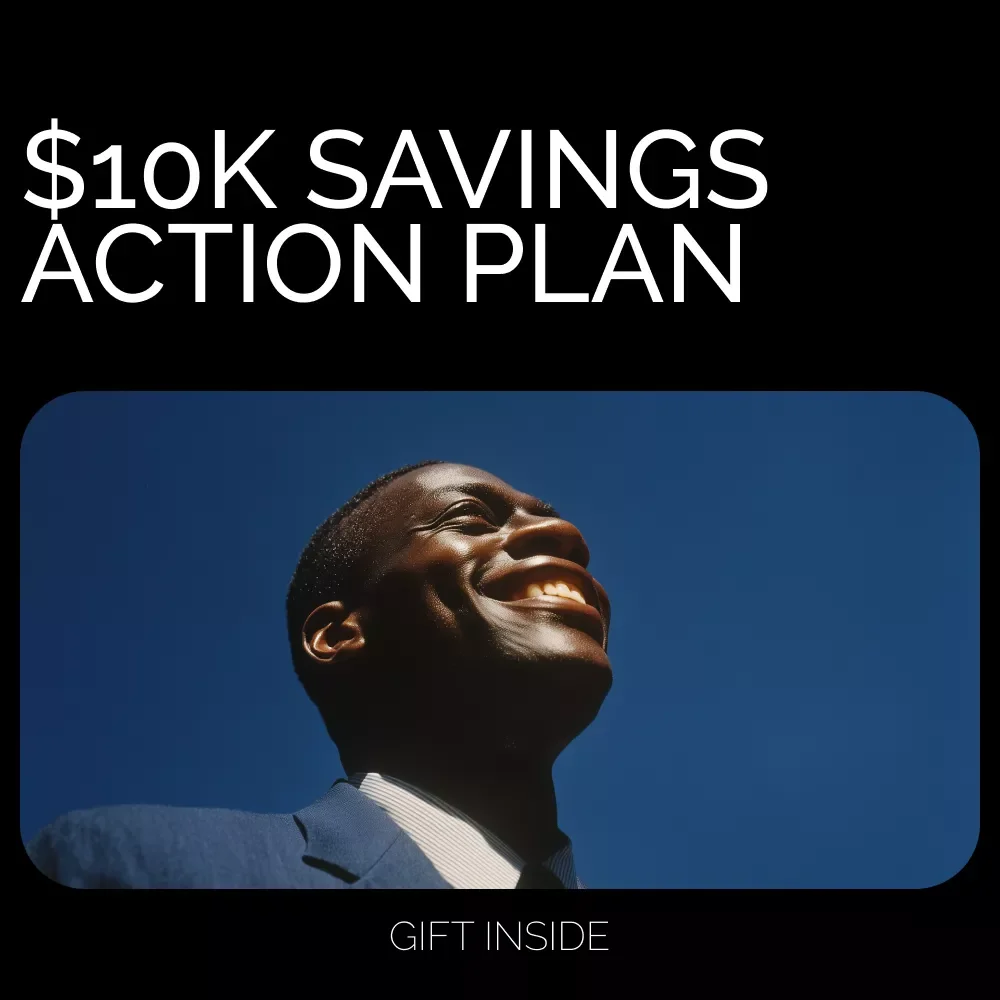 $10K Savings Action Plan 🏆 – Simple Checklist Guide on how to save 10000, Step-by-Step Money Saving Plan, Digital Download
