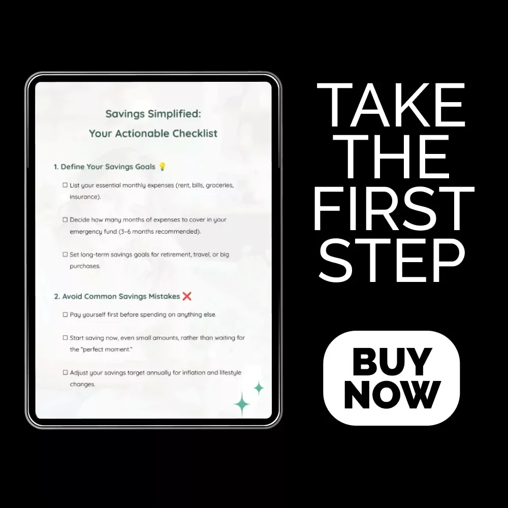 Savings Simplified: Your Actionable Checklist – How Much to Have in Savings Guide for Financial Planning