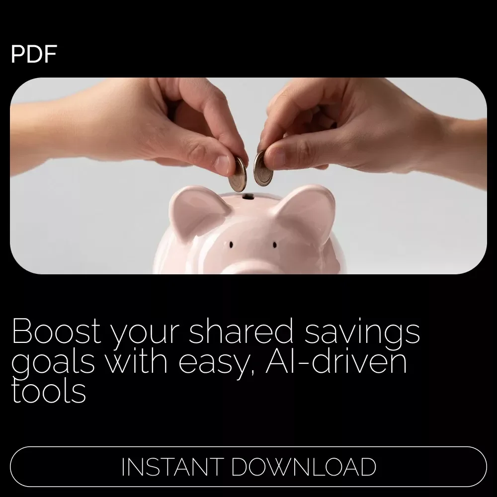 Couple Savings Challenge for Shared Goals - Digital Guide for Building Financial Success Together