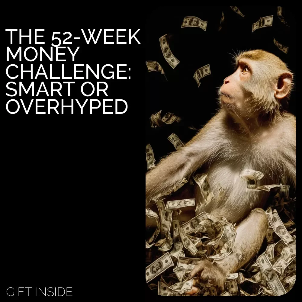 The 52-Week Money Challenge: Smart or Overhyped | Financial Guide for Beginners | Is the 52 Week Money Challenge a Good Idea? | Printable Savings Guide & Digital Download