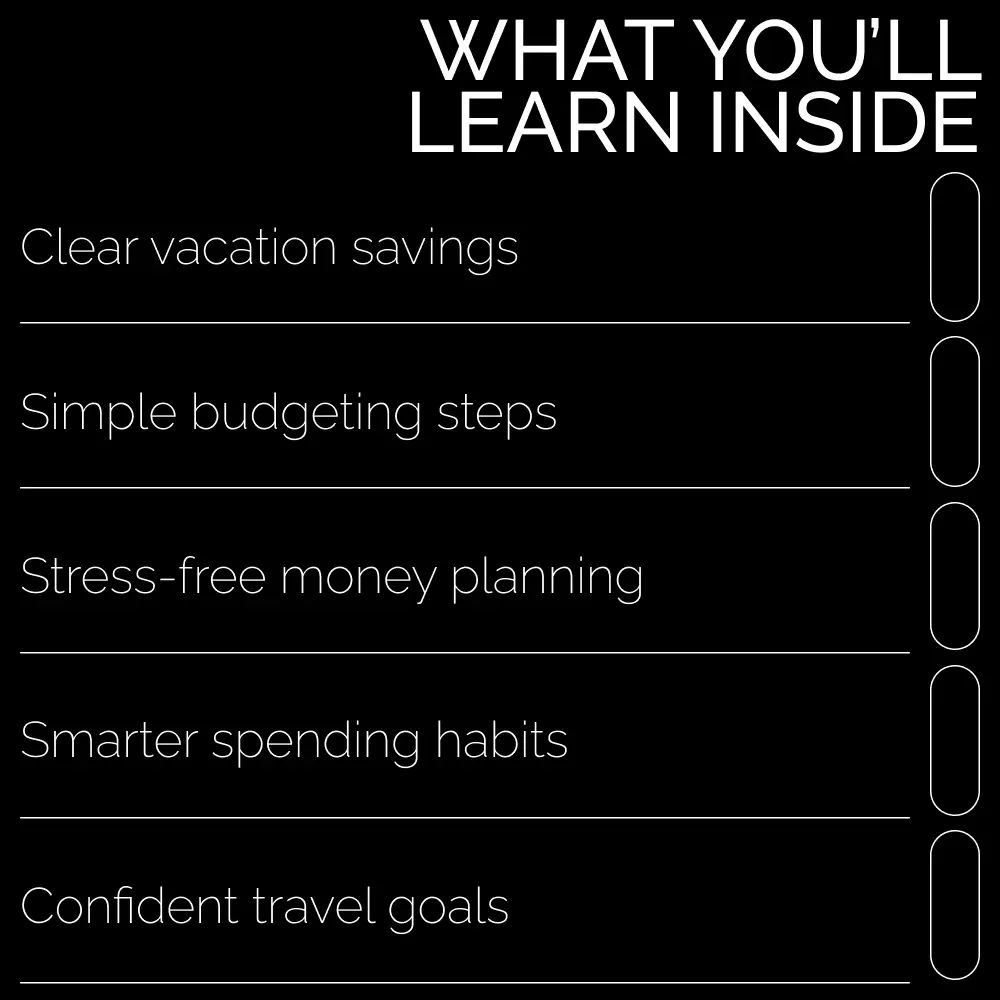 How to Save Smart and Enjoy the Journey – Vacation Budgeting Guide for Travelers | Simple Planning, AI Tools & Smart Strategies for How to Save Money for Vacation
