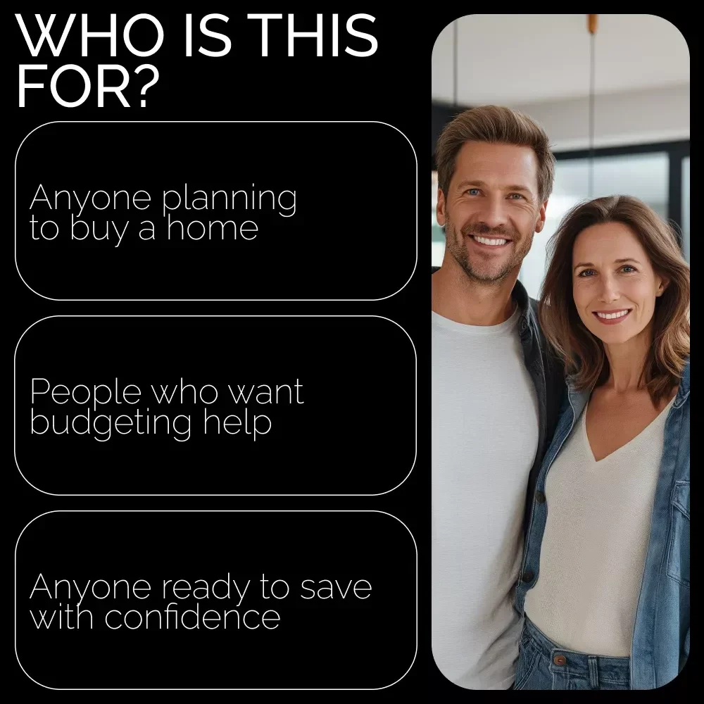 Budgeting Smartly: Your Path to Homeownership | Budgeting to Save for a House eBook, First-Time Buyer Money Guide, Home Savings Planner