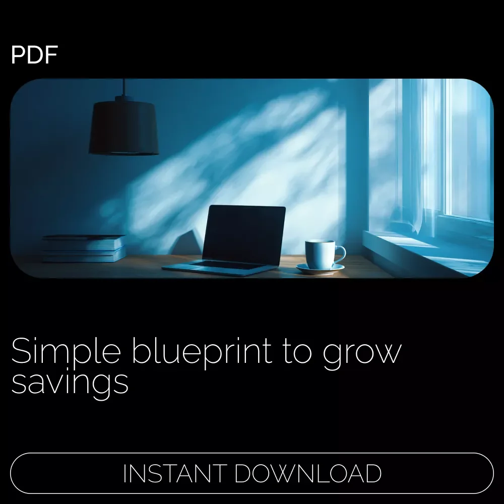 Smart Savings Blueprint: How to Save Up Effectively | Digital eBook | Step-by-Step Budgeting, Goal Setting & AI Tools for Anyone Learning How to Save Up