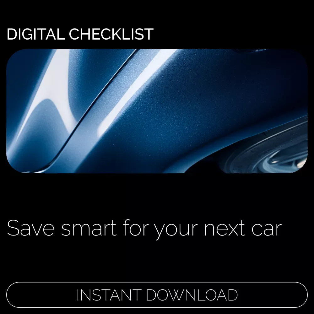 Keys to Cash: The Car Savings Checklist | Smart Car Fund Planner for Beginners | Simple Steps on how to start saving money for a car