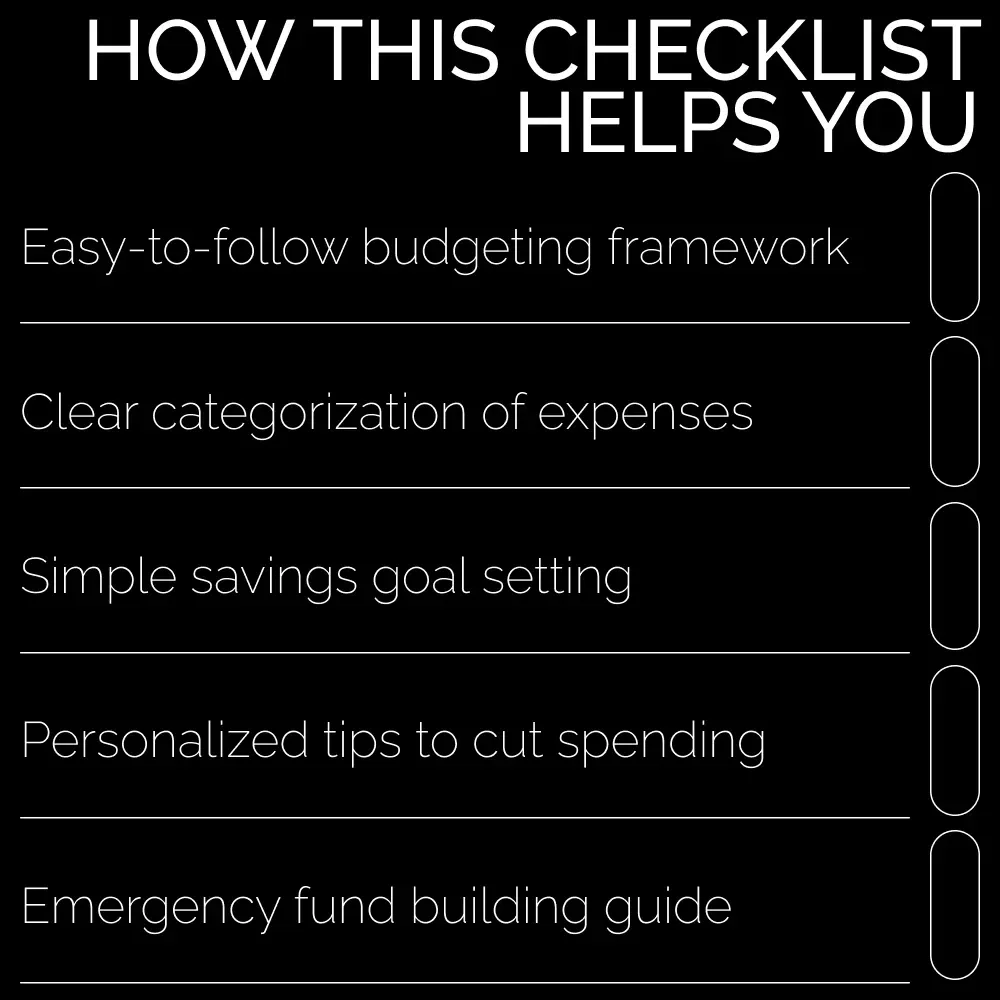 Your Actionable Budget & Savings Checklist – Master Your Finances & Boost Savings