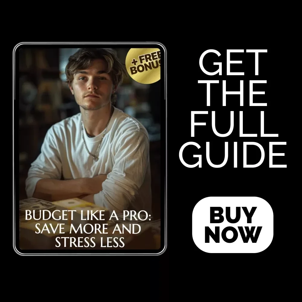 Budget Like a Pro: Save More and Stress Less | Easy Guide for Smart Budgeting to Save Money, Reduce Stress, and Build Better Habits