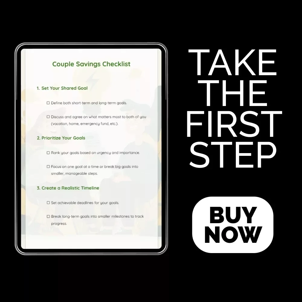 Couple Savings Checklist - A Step-by-Step Guide to Achieving Shared Financial Goals Together