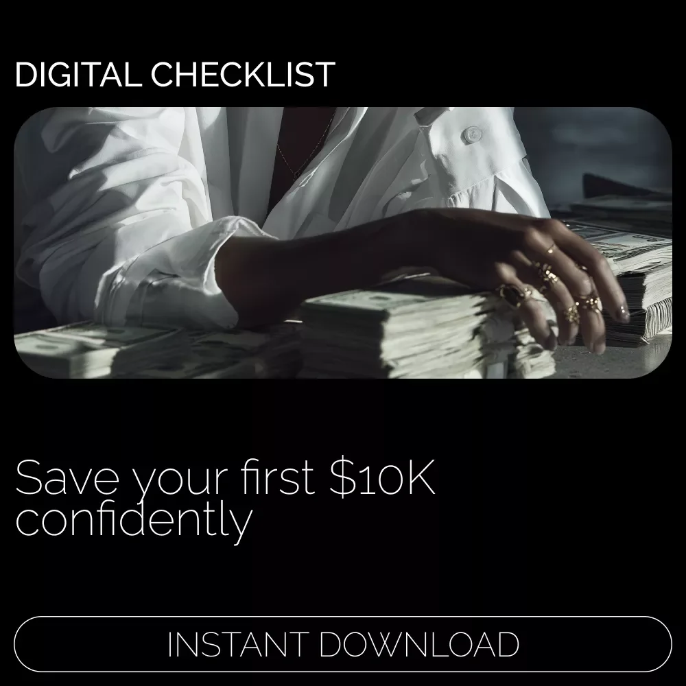 $10K Savings Action Plan 🏆 – Simple Checklist Guide on how to save 10000, Step-by-Step Money Saving Plan, Digital Download